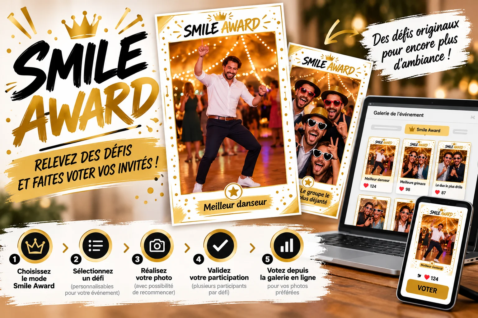 Smile Award photobooth