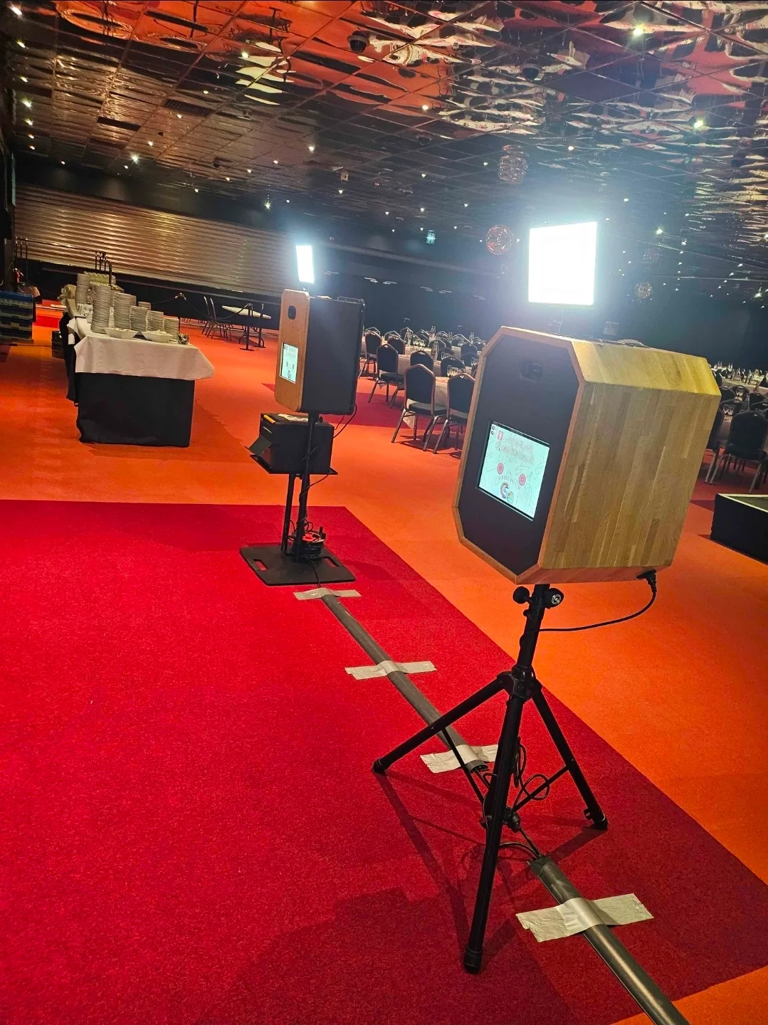 Deux photobooths Just’Smile installés pour un grand événement