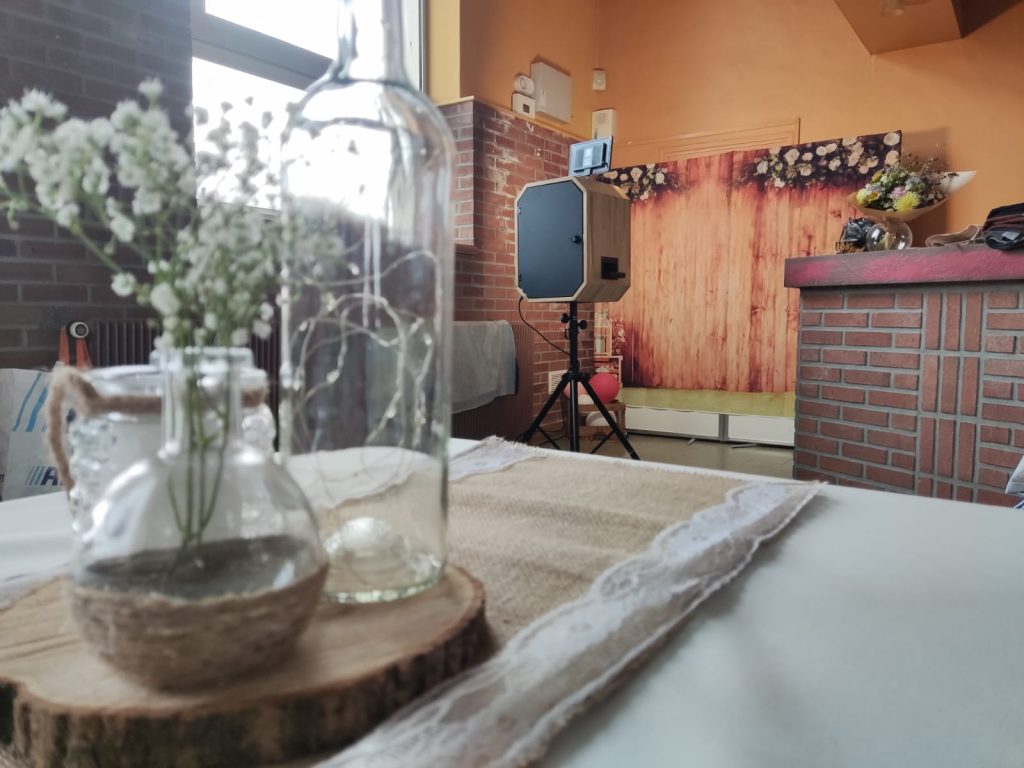 installation décors mariage photobooth